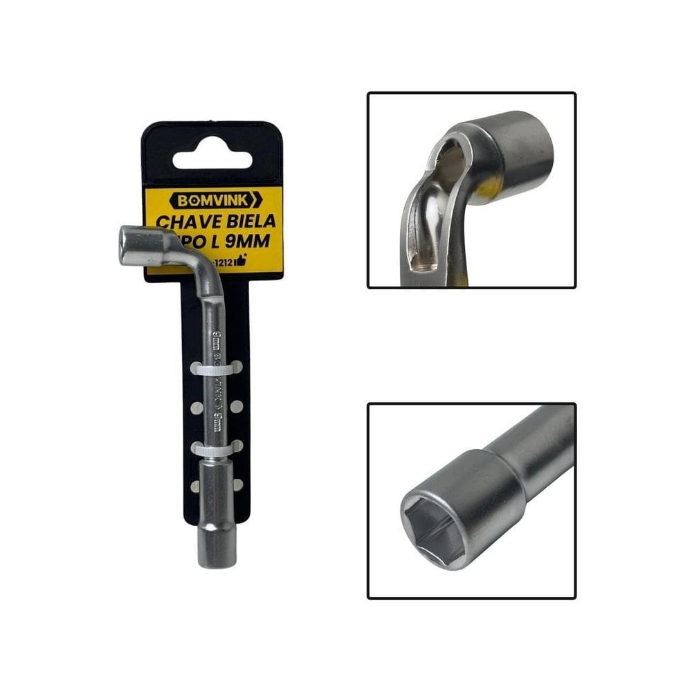Chave Biela Tipo L De 9Mm Vazada