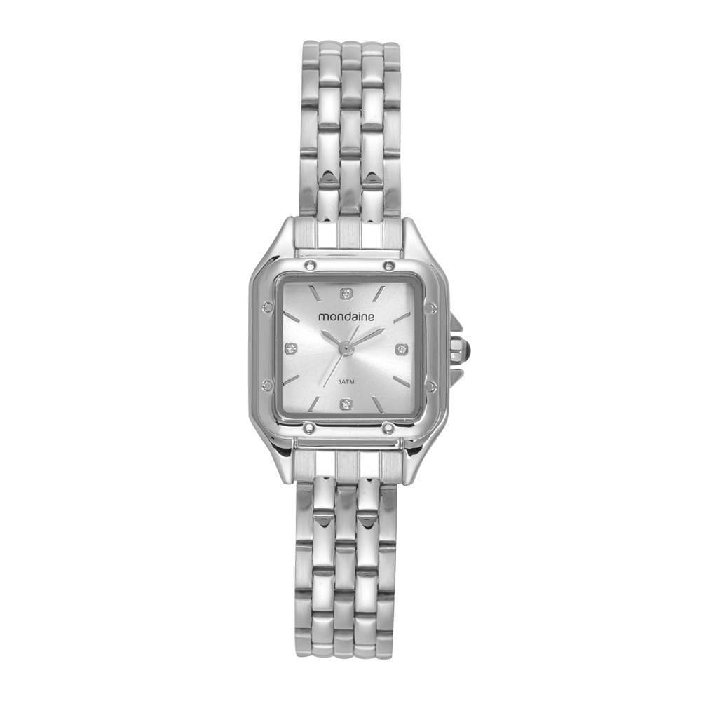 Relogio Mondaine Feminino Ref: 32777L0Mvne2 Retangular