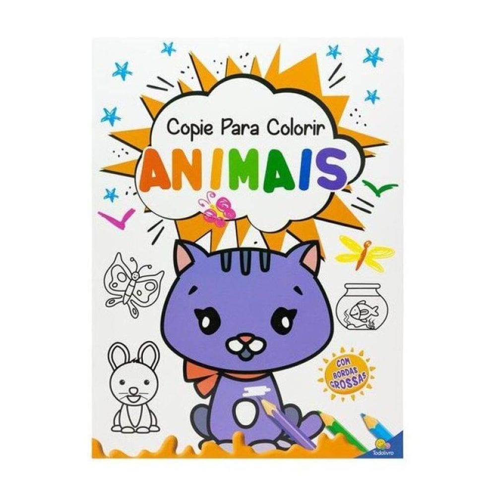Copie Para Colorir: Animais