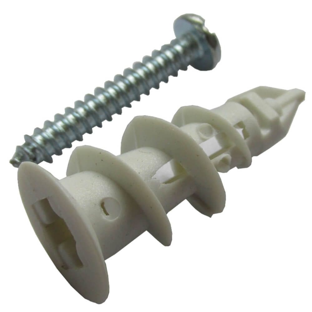 Bucha Auto-Atarraxante para Drywall com 02 Peças - BAT042 - FOXMIX
