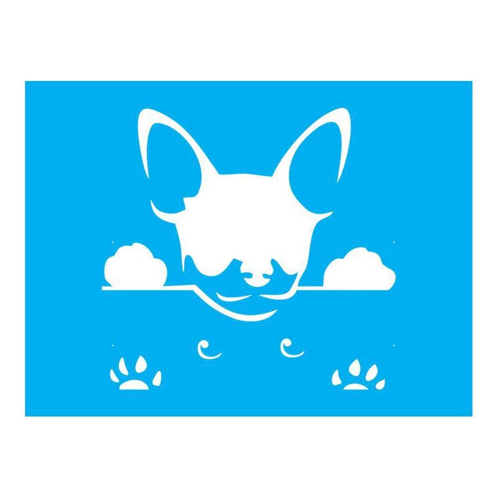 Stencil Tamako Cachorro - 15X20Cm - Ref A2404