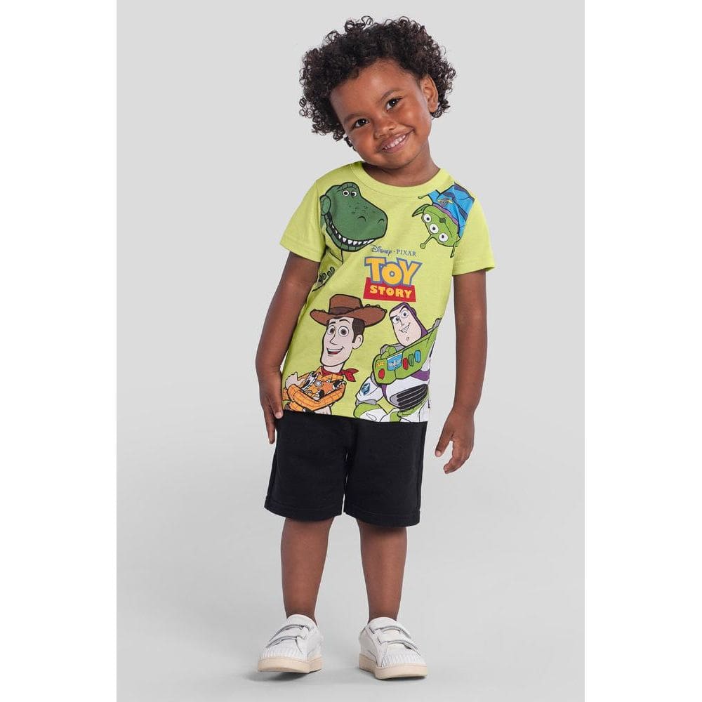 Camiseta infantil unissex do Toy Story Brandili
