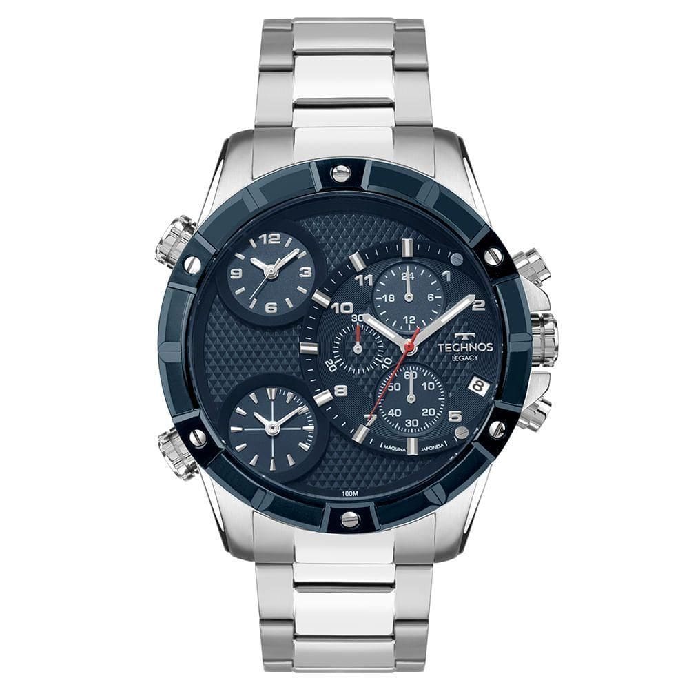 Relógio Technos Masculino Legacy Bicolor - Js153maqaa-1a