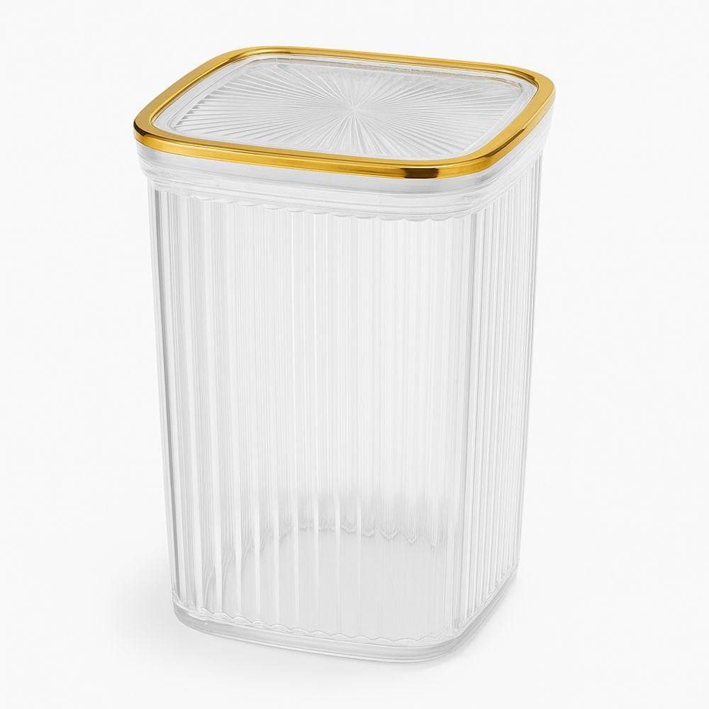 Pote Hermético para Alimentos Quadrado 800ml - Quanhe