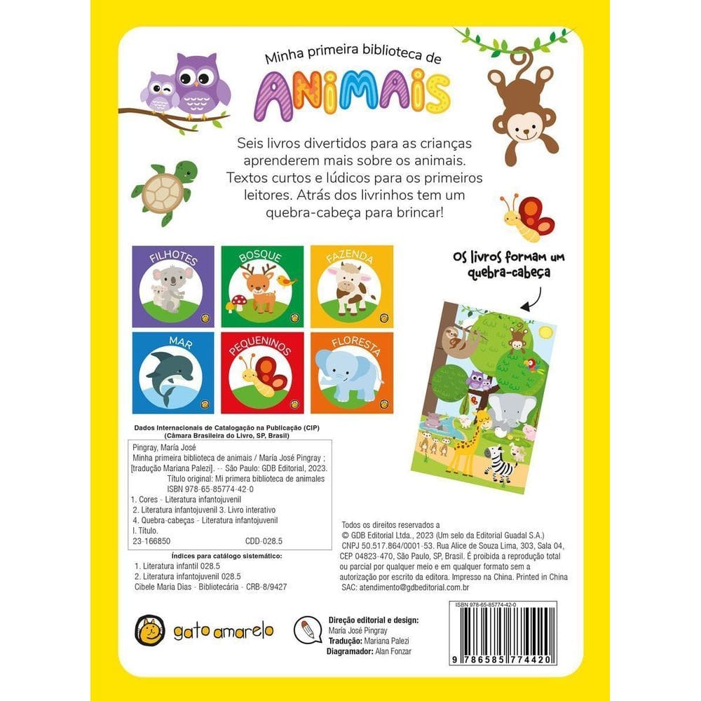 Minha Primeira Biblioteca: Animais