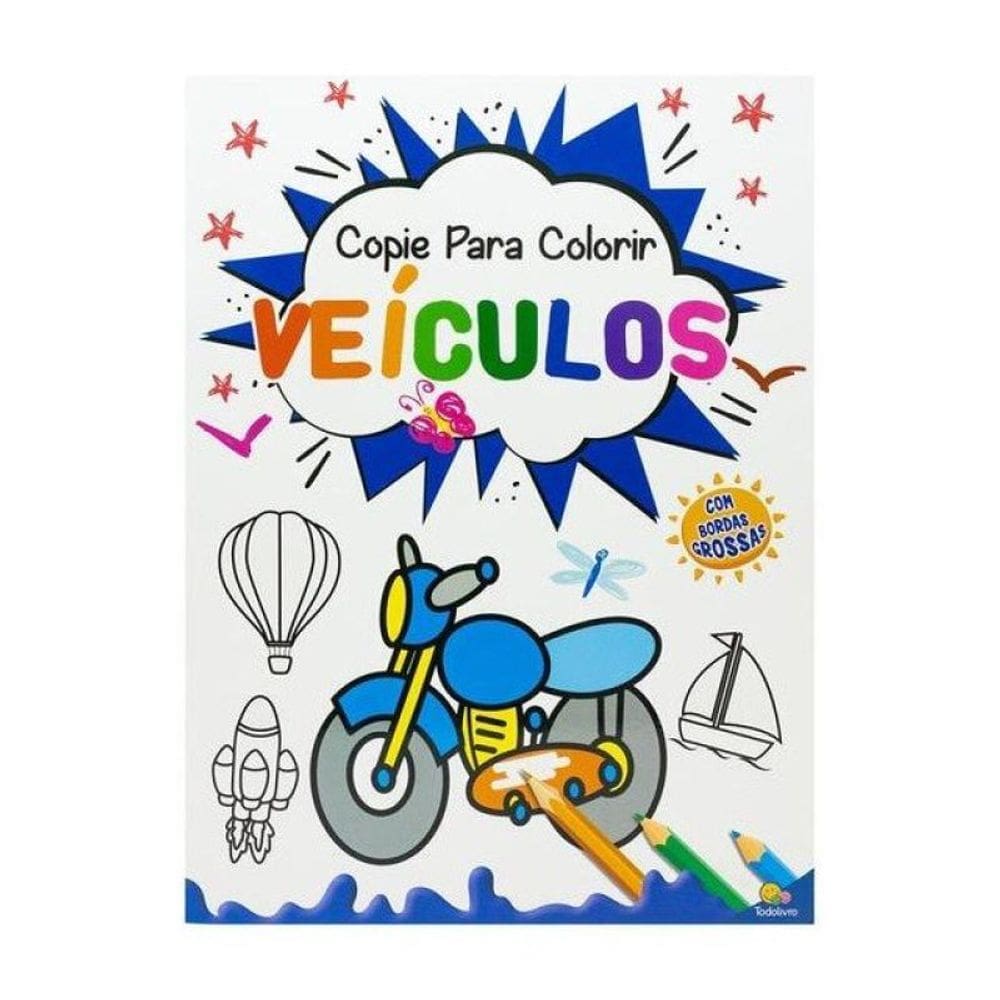 Copie Para Colorir: Veículos