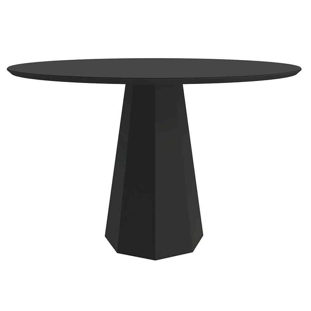 Mesa Isis 100X100Cm - Preto