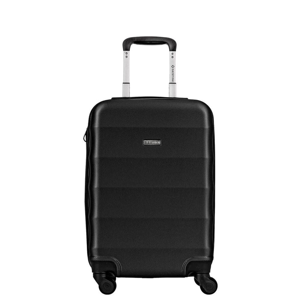 Mala De Viagem Bordo Com Rodas 360 Waves - Preto