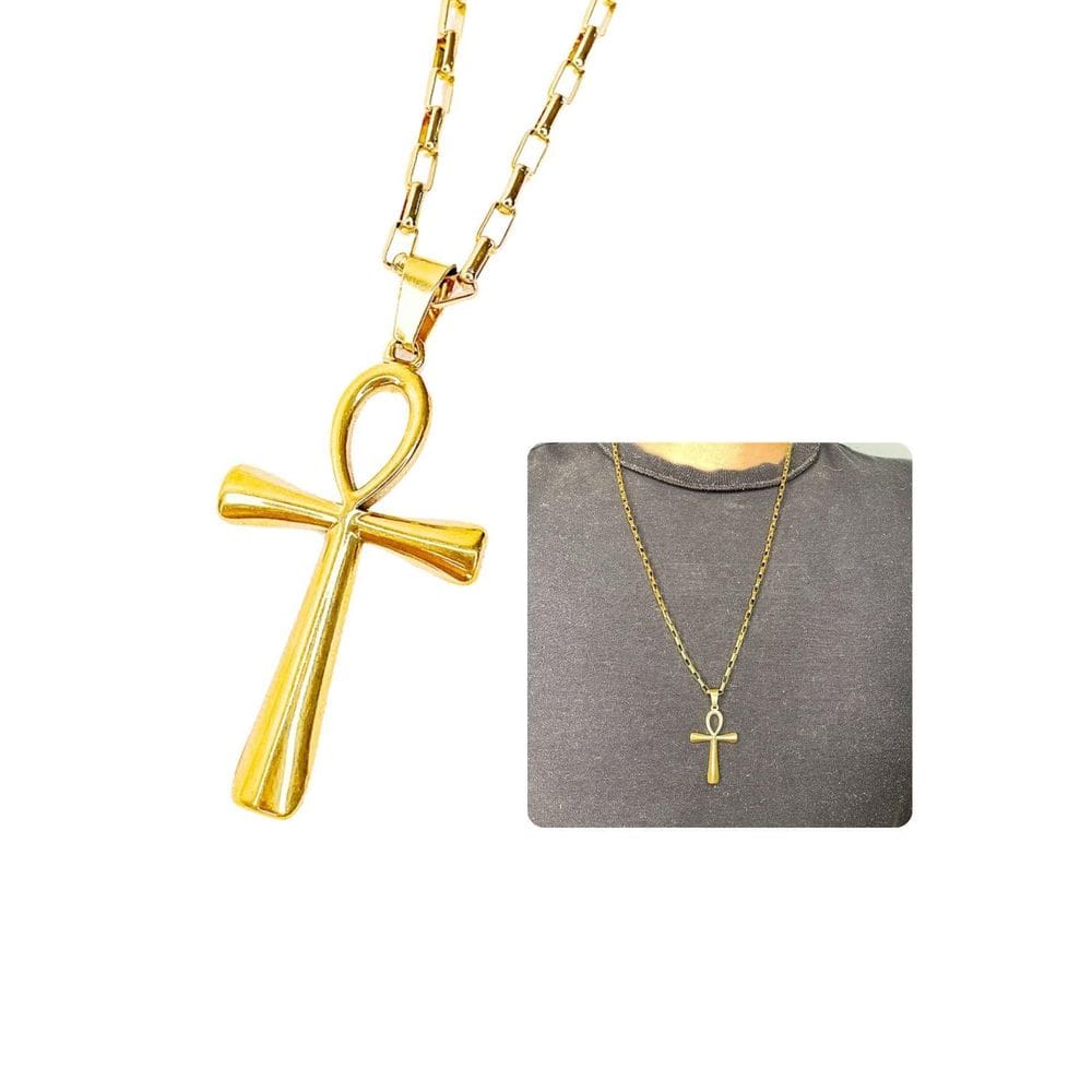 Cordão Corrente Masculino 70Cm Longo 2Mm Tijolinho Pingente