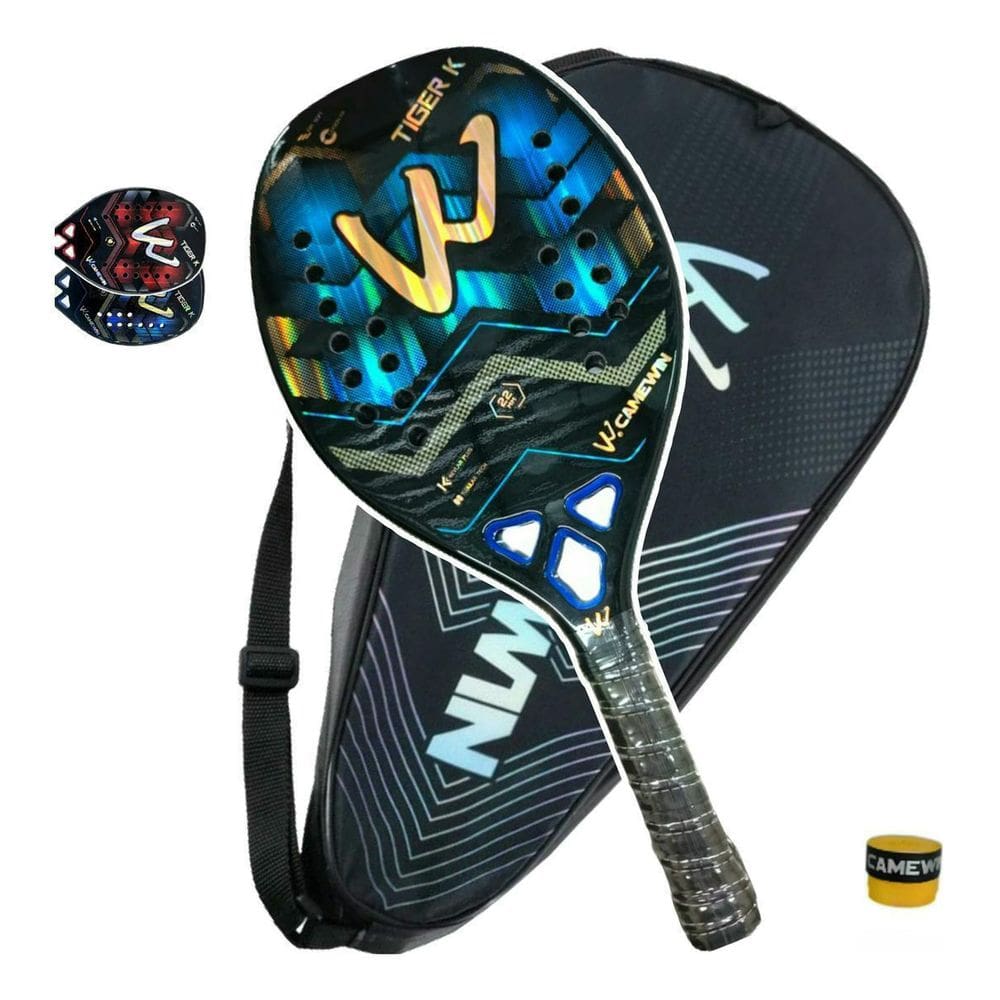 Raquete Beach Tennis Kevlar Carbono Tiger K Profissional