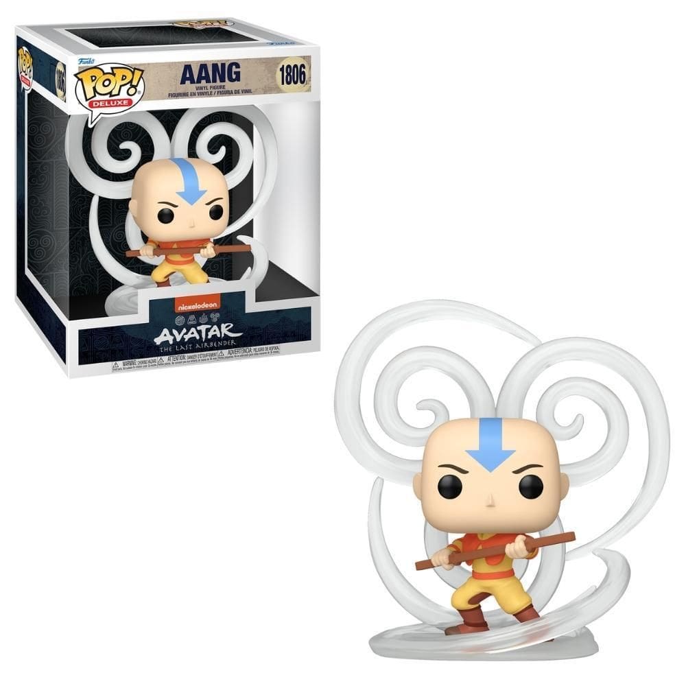 Boneco Funko Pop Deluxe Avatar O Último Mestre Do Ar - Aang