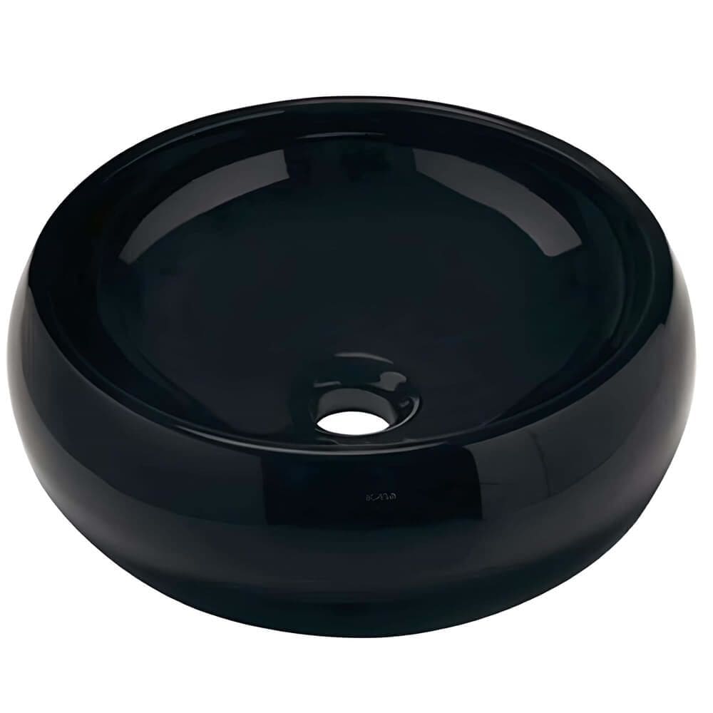 Cuba de Apoio Redonda 36cm Preta - ICA612 - ICASA