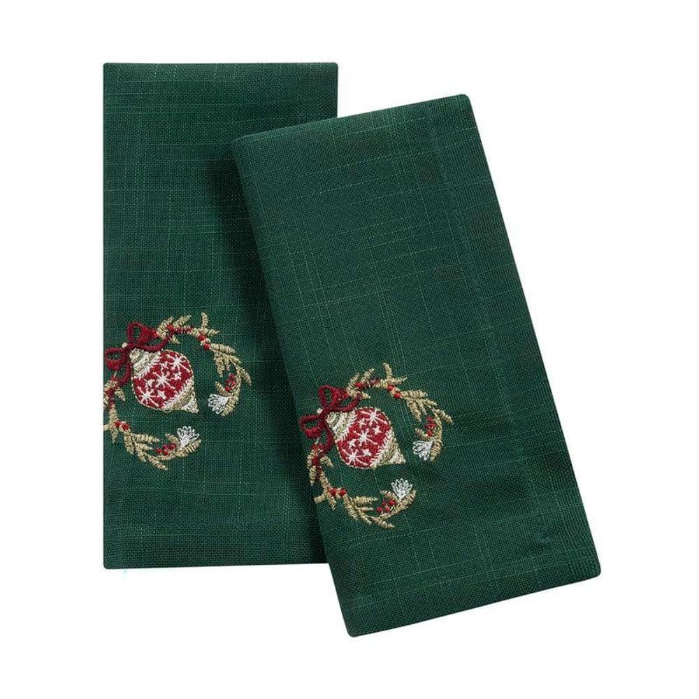 Jg Guardanapo Natal Blazon 2 Pcs 45 X 45 Cm Saz Home Style