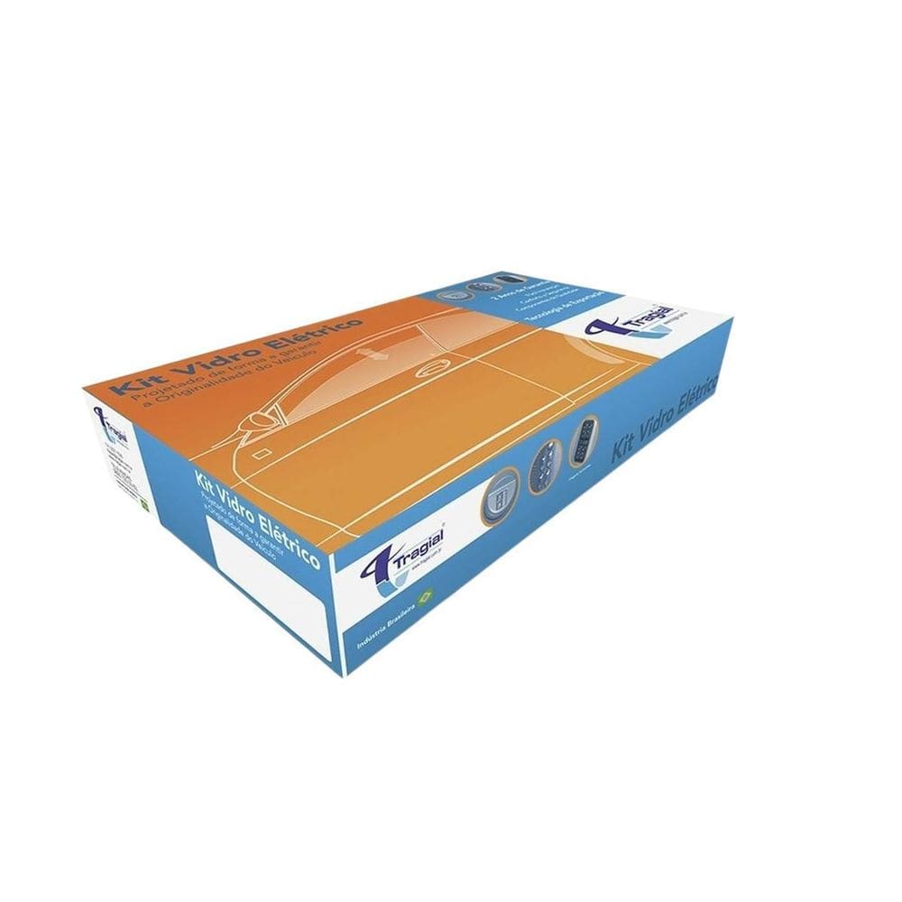 Kit Vidro Elétrico Tragial Gol G4 Parati G4 2 Portas