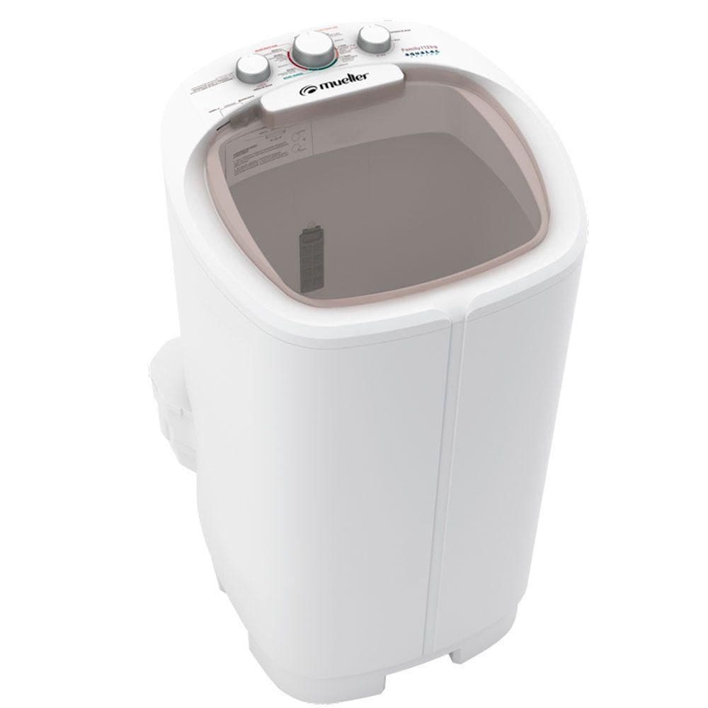 Máquina De Lavar Family Aquatec 12kg Semiautomática Mueller Branco 110V
