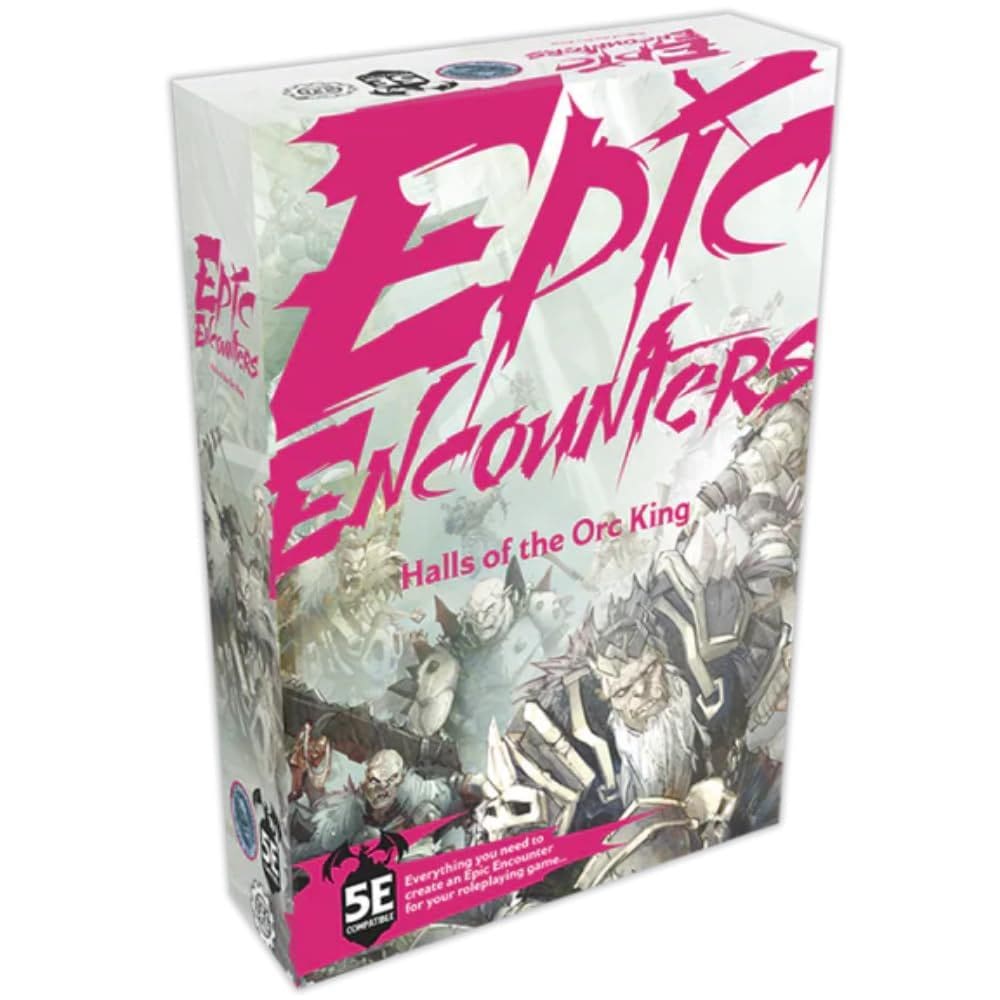 Jogo de mesa Steamforged Epic Encounters Hall Orc King