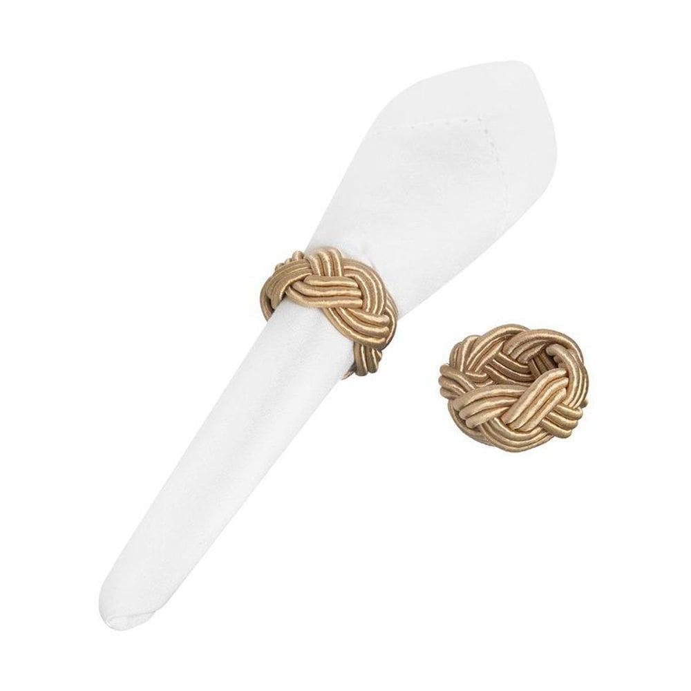 Jg Argolas De Guardanapo New Traccia 2Pcs Tro Home Style