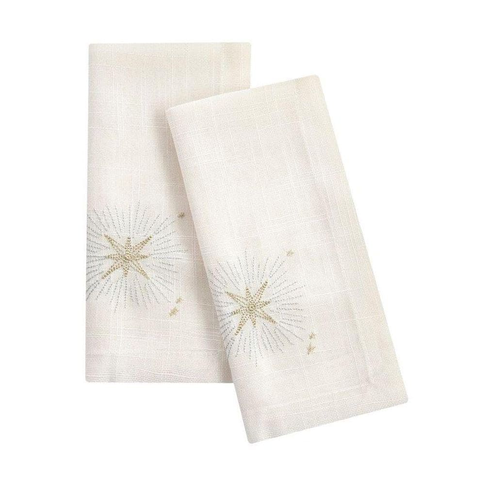 Jg Guardanapo Natal Bling 2 Pcs 45 X 45 Cm Saz Home Style