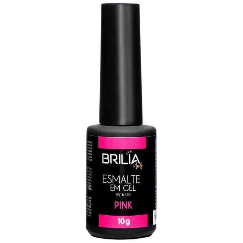 Esmalte em Gel Brilia Nails Pink Ballet 10g - Secagem 30s