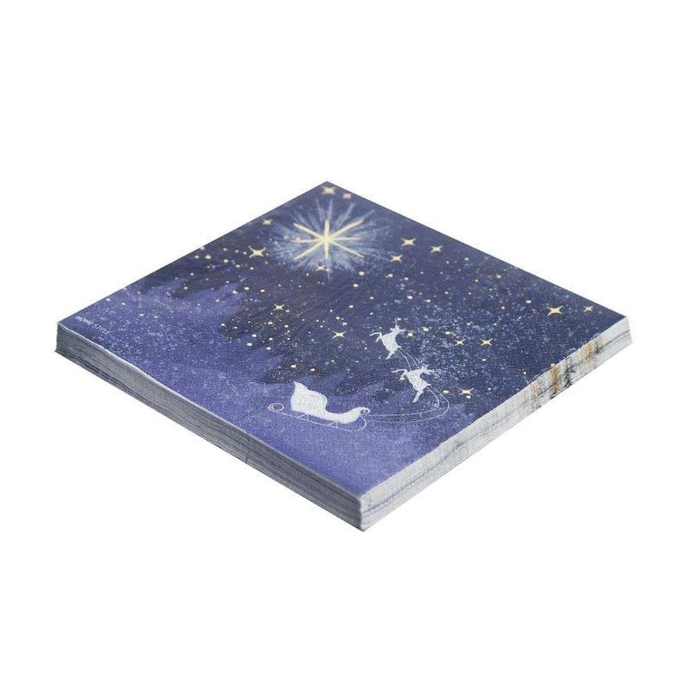 Guardanapo Descartavel Natal Star 20Pcs Saz Home Style