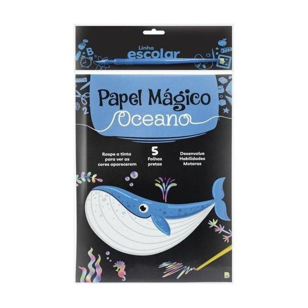 Linha Escolar Papel Mágico: Oceano
