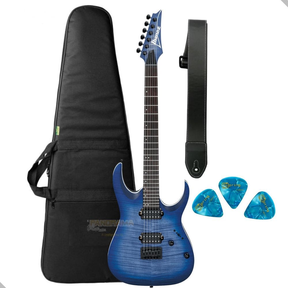Guitarra Superstrato Ibanez Rga42Fm Blf + Acessórios