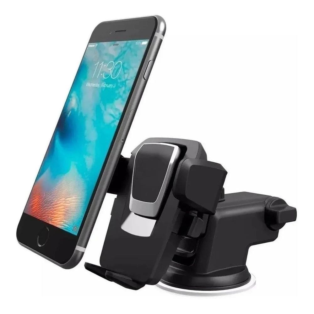 Suporte Celular Ventosa Rotação 360º Telas 4 A 7 Tomate
