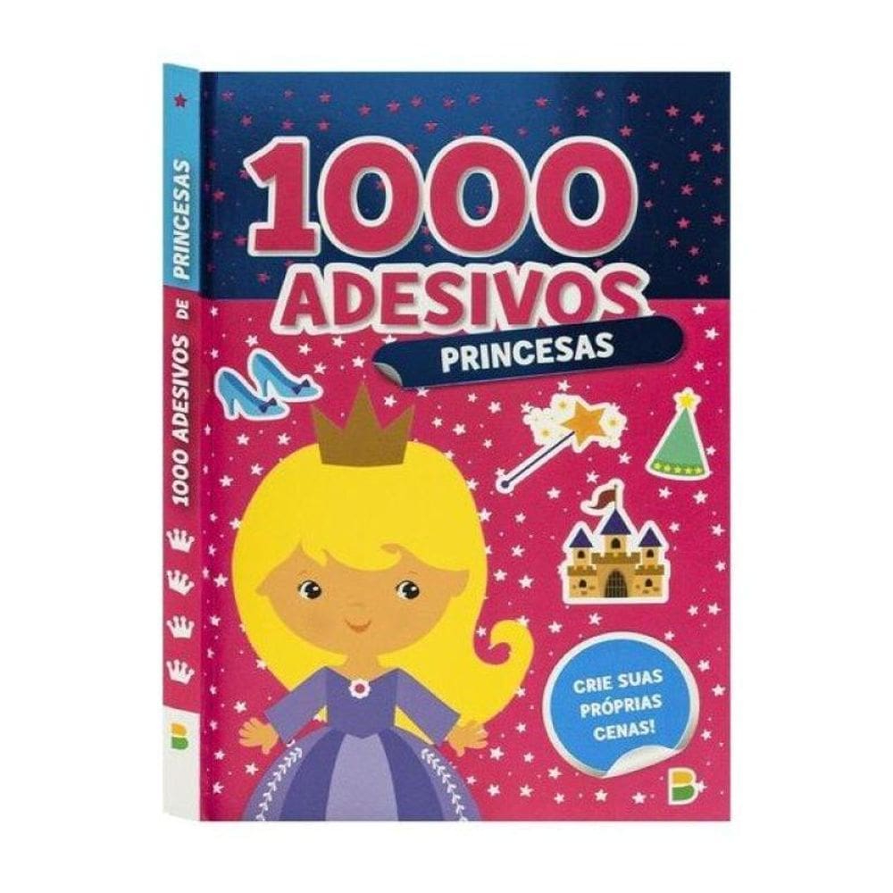 1000 Adesivos Incríveis: Princesas