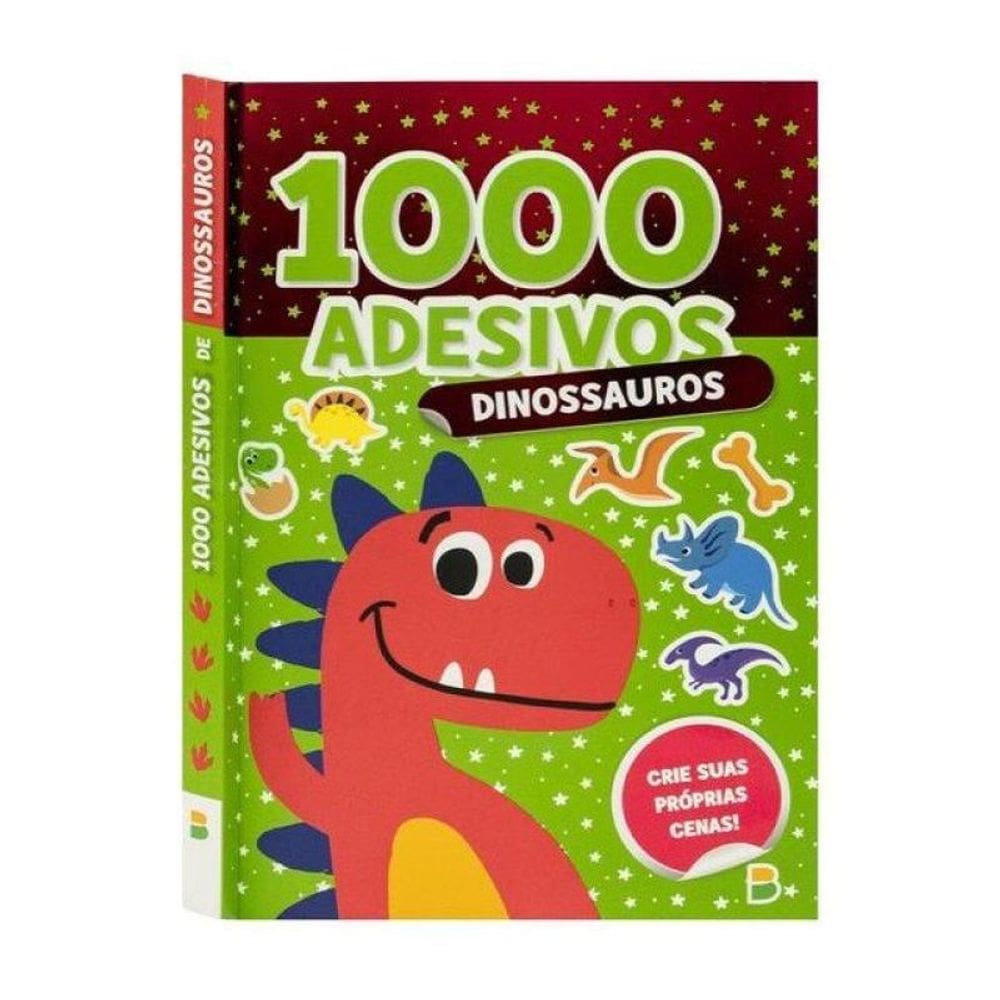 1000 Adesivos Incríveis: Dinossauros