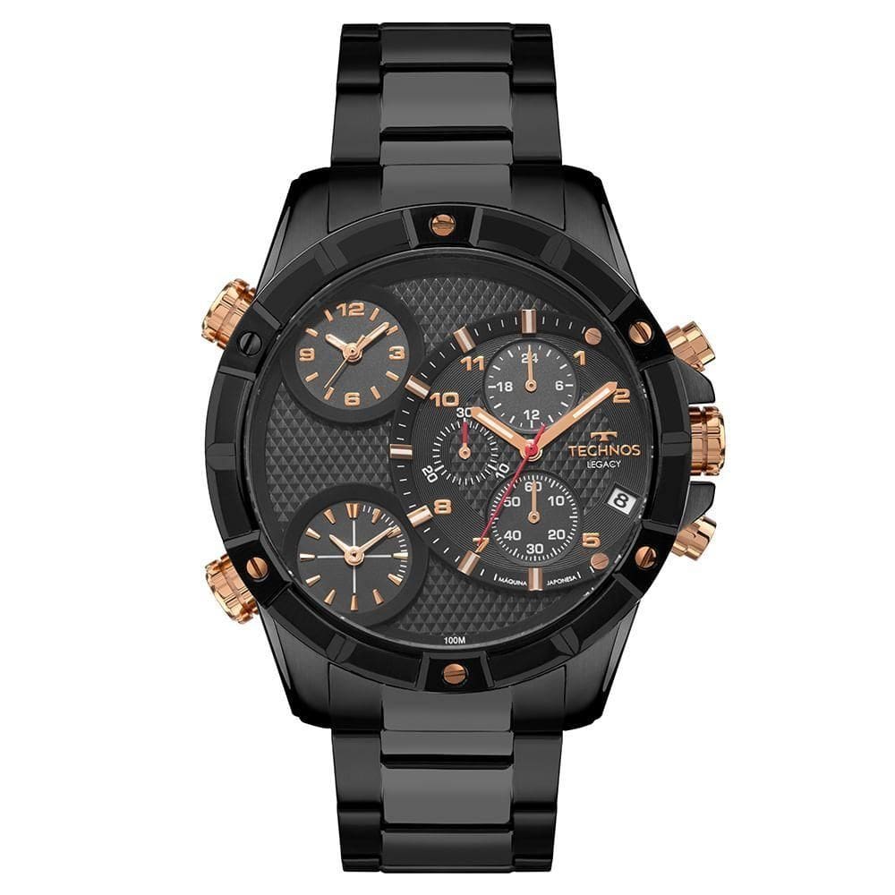 Relógio Technos Masculino Legacy Bicolor - Js153maqac-1p