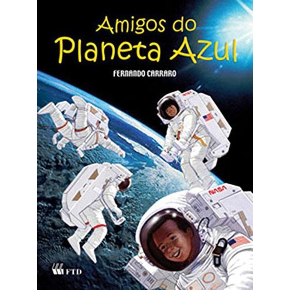 Livro Amigos Do Planeta Azul