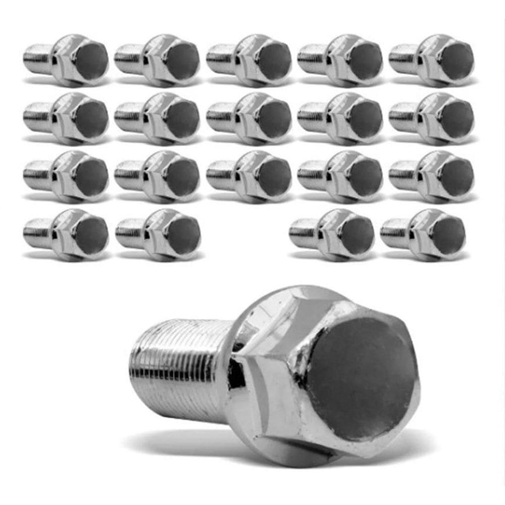 Jogo Parafusos de Roda  Audi Golf Bora New Beetle Cromado