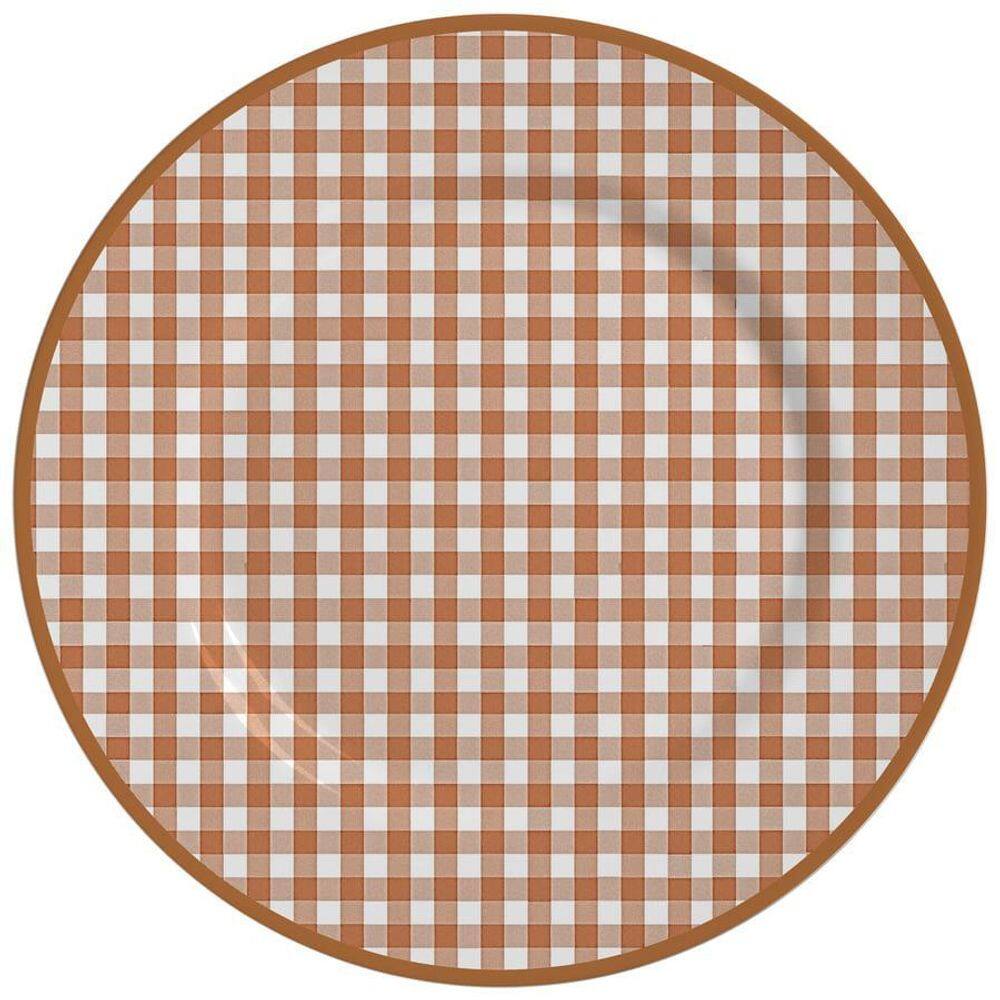 Sousplat Cerâmica Branca 34cm - Resistente e Fácil de Limpar