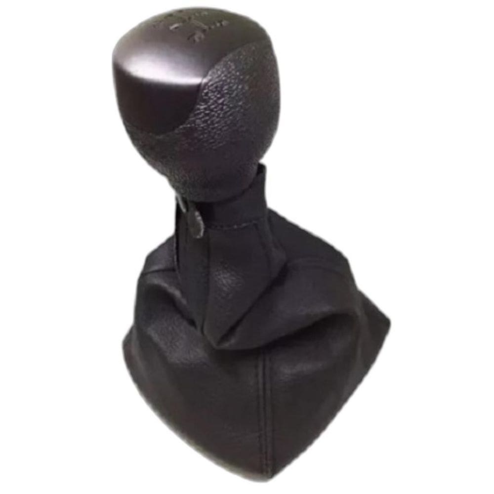 Bola Manopla Preta + Coifa Cambio Fiat Strada 2007 A 2011