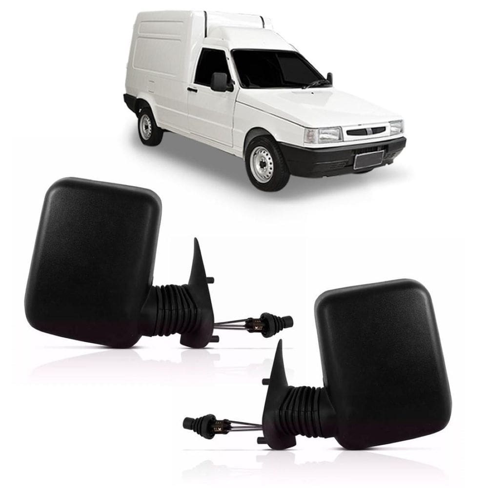 Par Retrovisor Fiorino 1997 98 99 00 01 02 03 04 2005