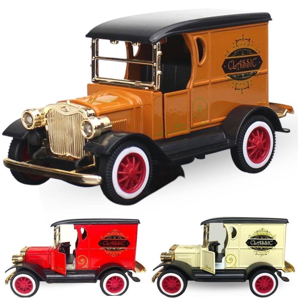 Carrinho Miniatura Clássicos - Marrom T Wagon 1925