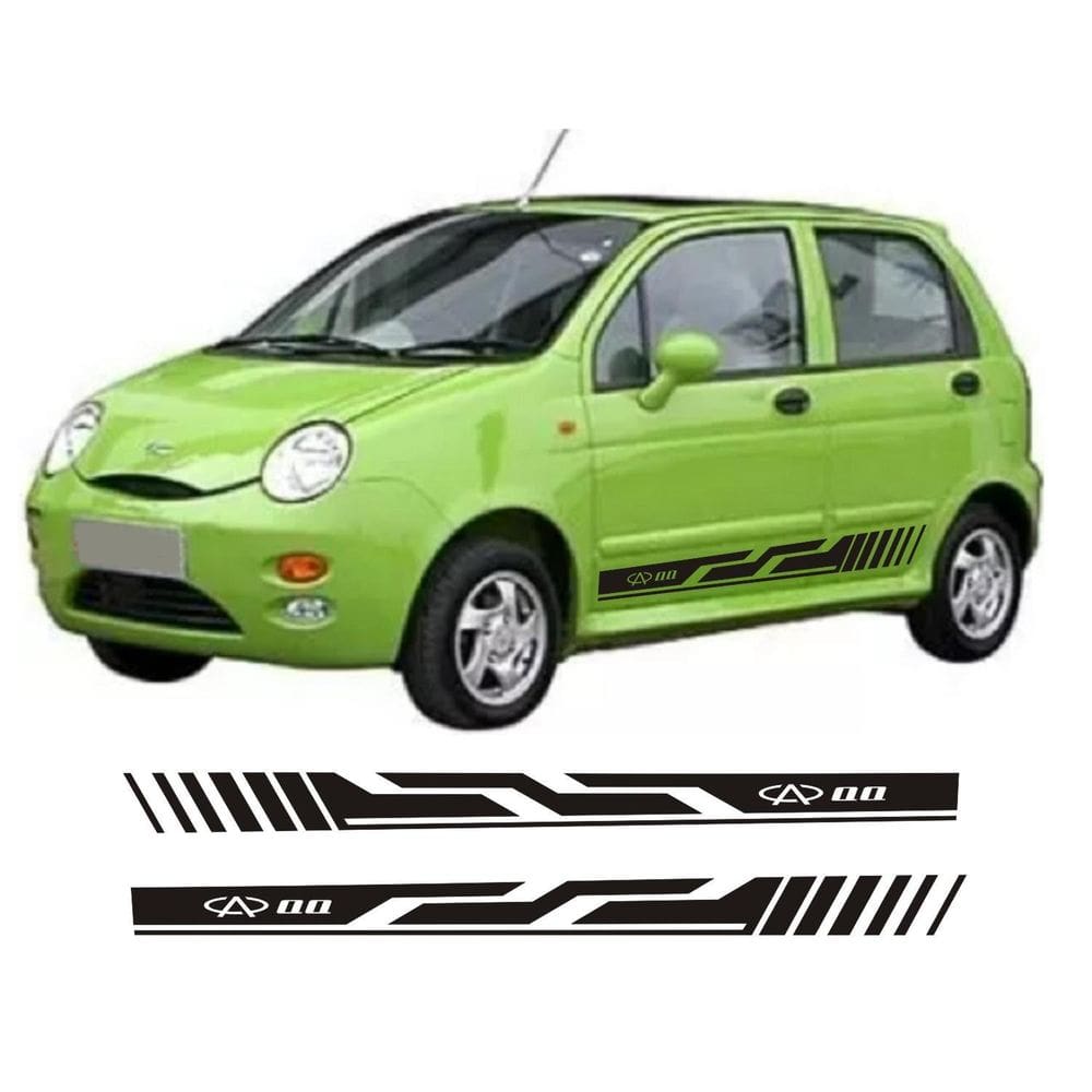 Adesivo Lateral Chery Cq3 Kit Faixa Colante Fita Tuning