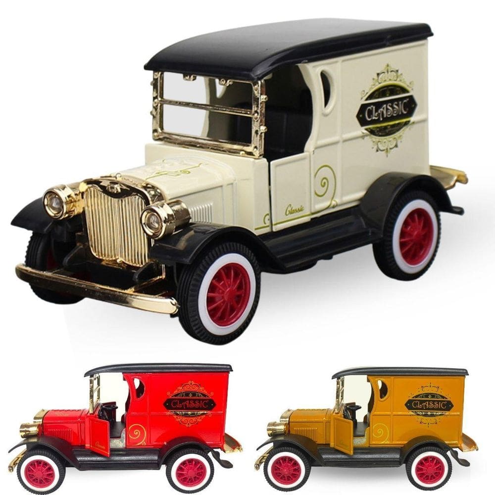 Carrinho Miniatura Clássicos - Bege T Wagon 1925