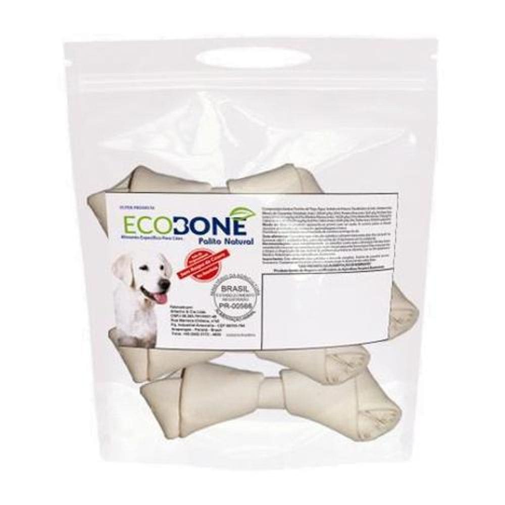 Ossinho para Cachorro Natural 100% Vegetal Nó 2/3 250gr