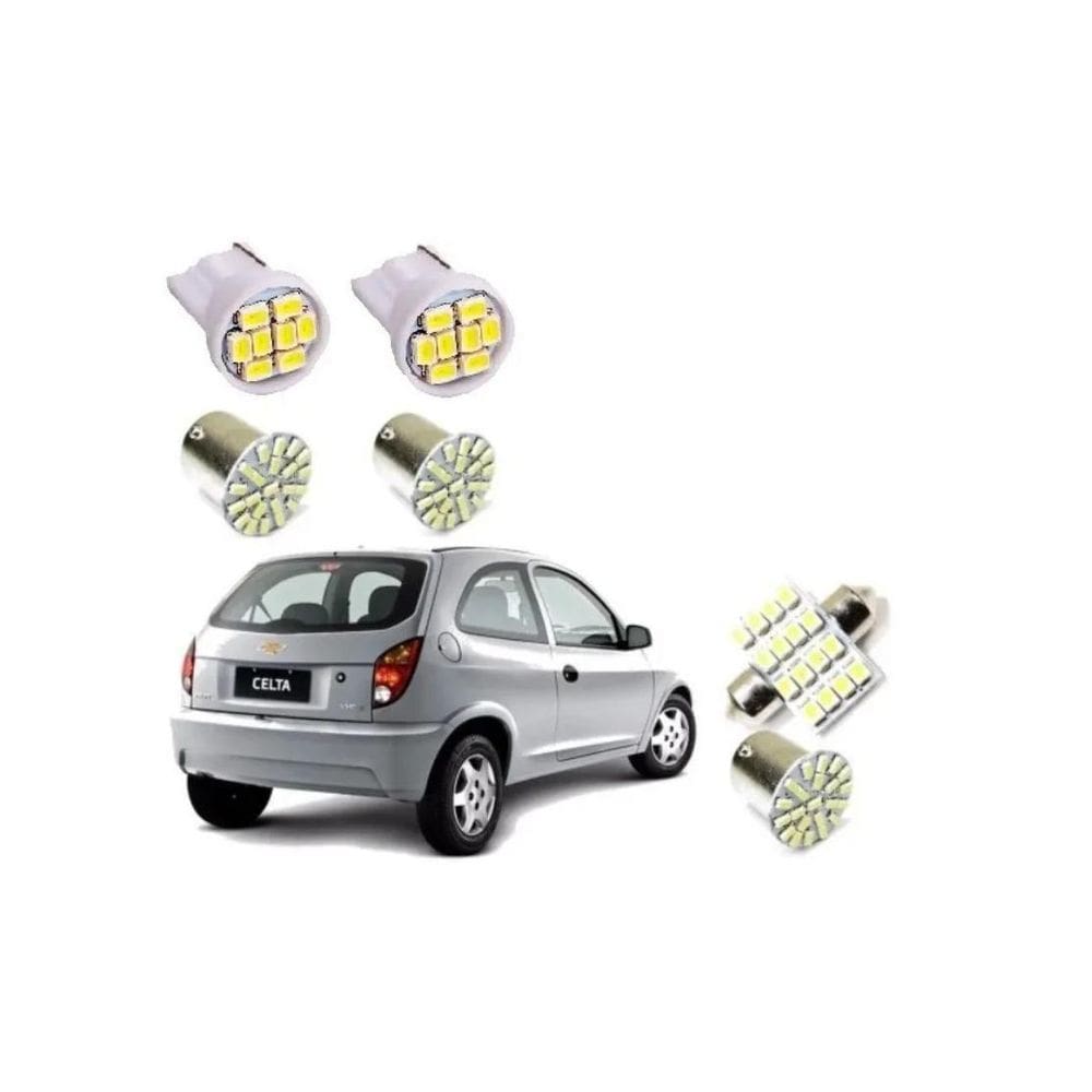 Kit Lâmpadas Led Gm Novo Celta Vhc 2012 2013 2014 2015 2016