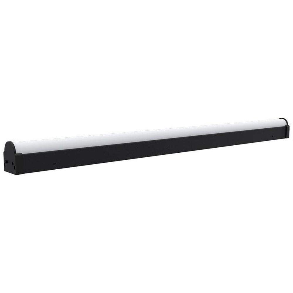 Luminária Led Taschibra Sobrepor Convex 16W Preta 2700K