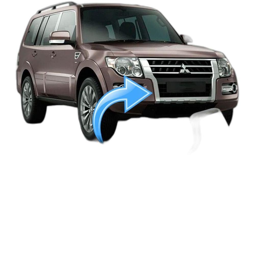 Friso Moldura Cromado Pajero Full De 2015 À 2019 Ld Direito