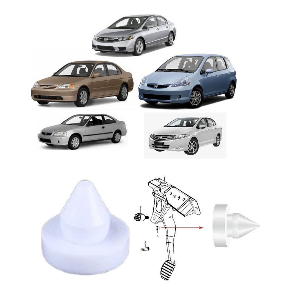 Pino Suporte Bucha Reforçada Pedal Freio Interruptor Civic