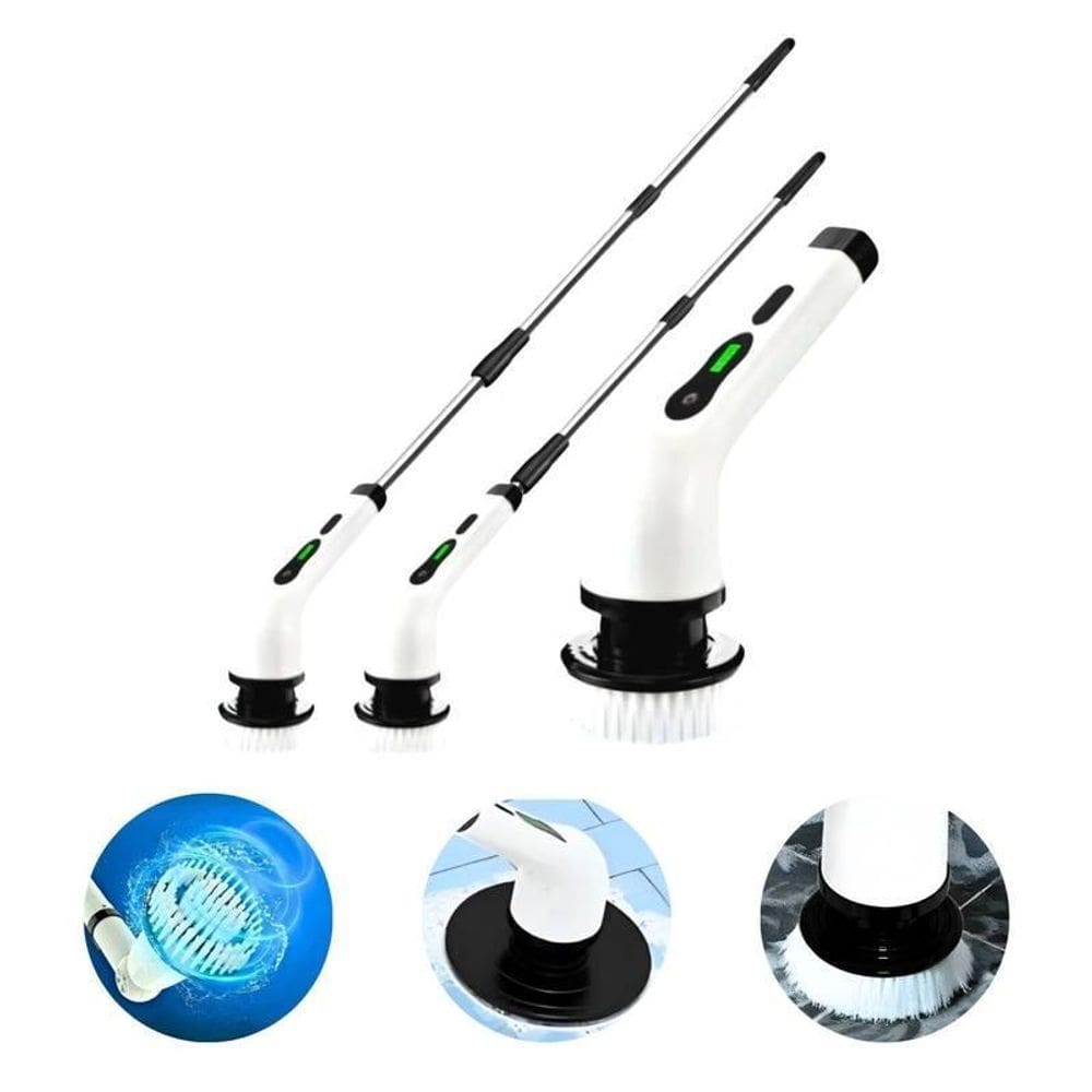 Esfregão Elétrico Recarregável De Limpeza 360 Giratório