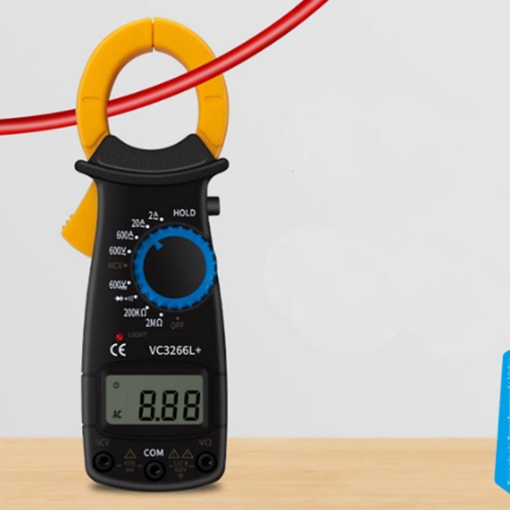 Alicate Amperímetro Digital Profissional Multifunção Lcd