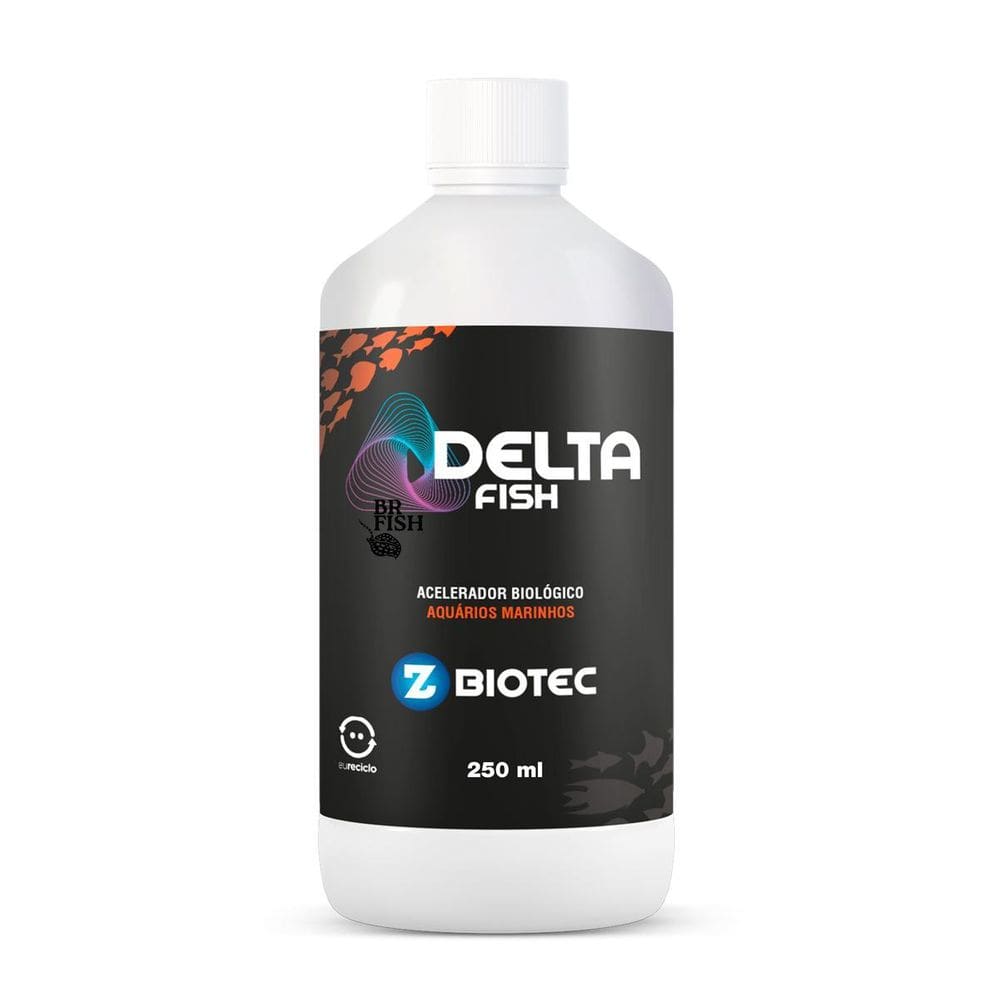 Acelerador Biológico Delta Fish Aquário Marinho Corais 250Ml