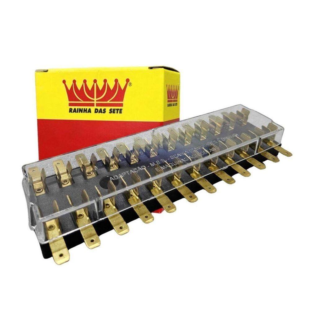 Caixa Fusível Para Scania 12 Polos Tipo Americano 2403237