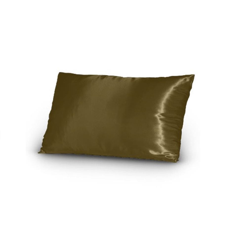 Par De Fronhas De Cetim Anti Frizz Seda Alto Brilho Cobre