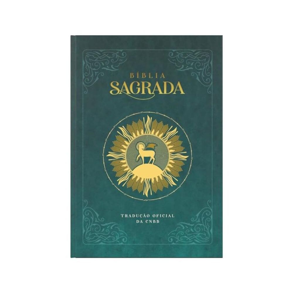 Biblia Sagrada - Capa Verde - Cordeiro De Deus - 6ª Edicao