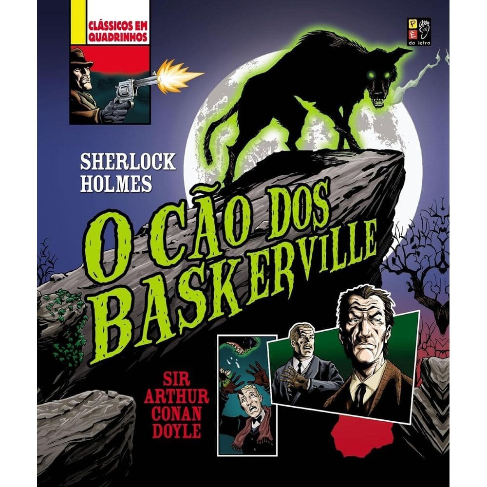 Clássicos Em Hq - Ed. Pé Da Letra - Sherlock: O Cão Dos Bask
